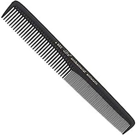 Hercules Sägemann WOLF 37 A602 Hair Cutting Comb 7 Inch Black