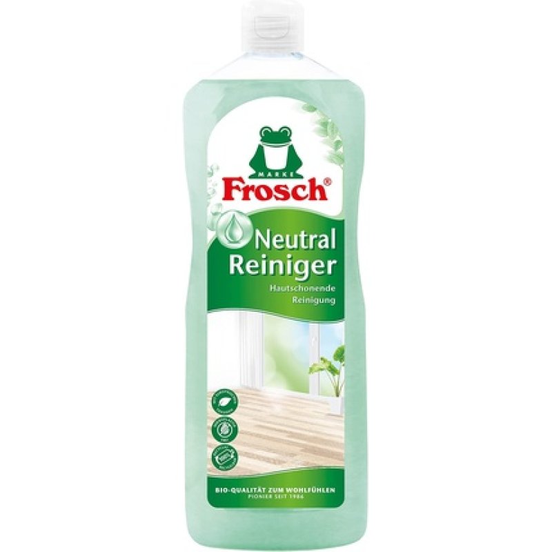 Frosch Neutral Cleaner, Gentle Cleaning Of All Surfaces, Gentle On The Skin