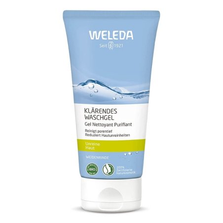 Weleda Bio Naturally Clear Clarifying Face Wash for Blemishes and Impure Skin 100ml
