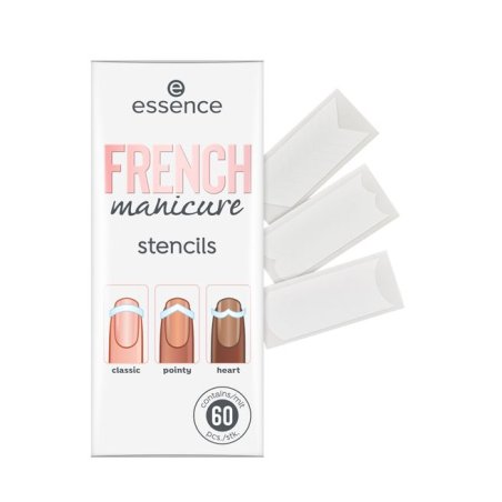 Essence FRENCH nail stickers 60 pc(s) White