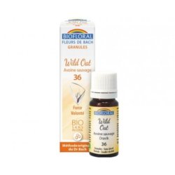 Biofloral Wild Oat - Wild Oats 36 Willpower Bio Bach Flowers Alcohol-Free Granules - 9 Grams