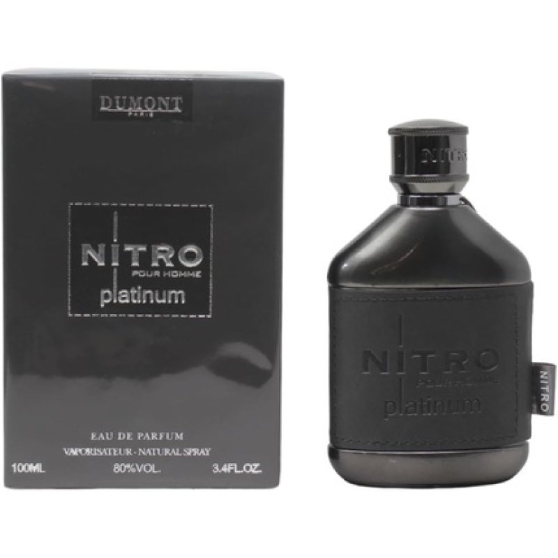 Nitro Platinum by Dumont for Men 3.4 oz EDP Spray