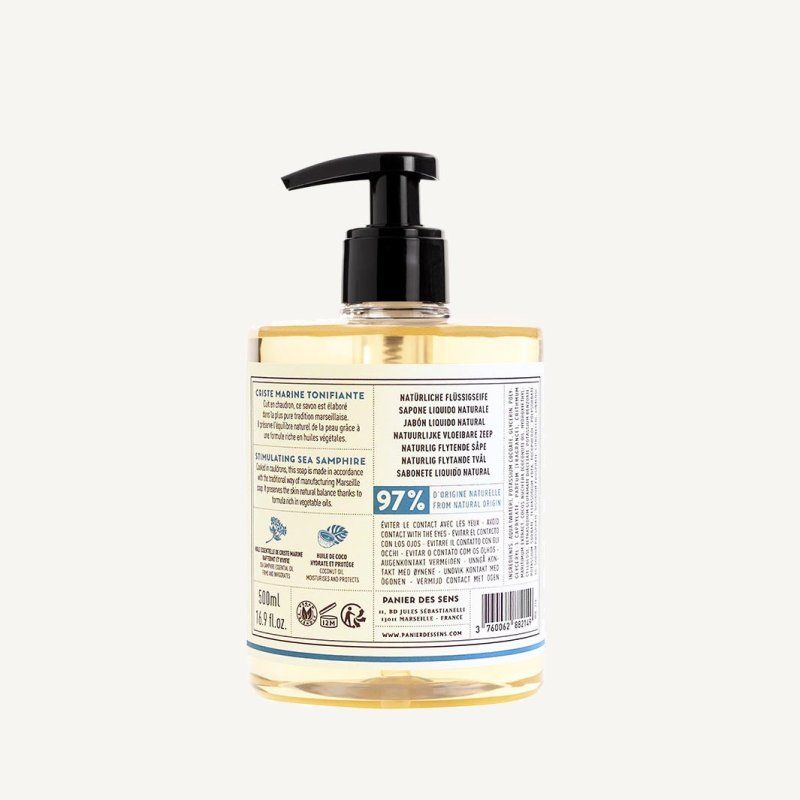 Panier des Sens Stimulating Sea Samphire 500 ml Savon liquide 1 pièce(s)