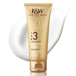 Fair & White Gold Hand Cream 4.4 Fl Oz 125 Ml - Formulated to Remove Stretch Marks