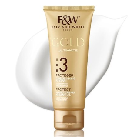 Fair & White Gold Hand Cream 4.4 Fl Oz 125 Ml - Formulated to Remove Stretch Marks
