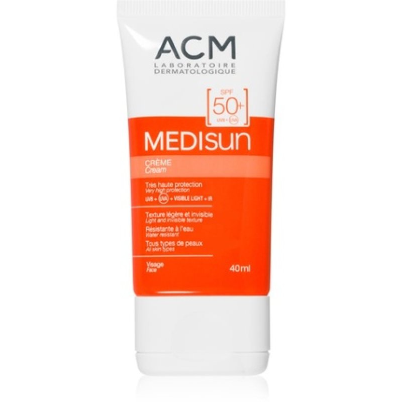 ACM Medisun Sunscreen Face Cream SPF 50 40 ml - Waterproof