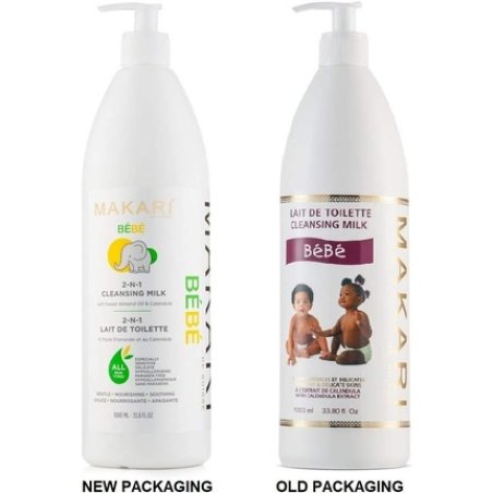 Makari Bebe Baby Calendula Cleansing Milk Lotion 1L (1000ml)