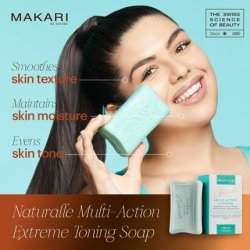 Makari Naturalle Multi-Action Extreme Skin Lightening Soap 7oz Exfoliating