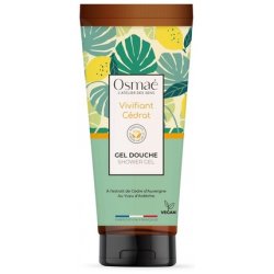 Osmae Invigorating Shower Gel Cedrat 200ml - Cleansing Product for Face