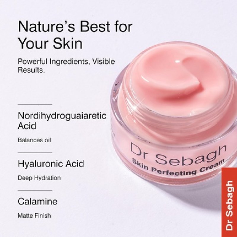 Dr Sebagh Skin Perfecting Cream for Oily Skin - Lightweight Water Cream