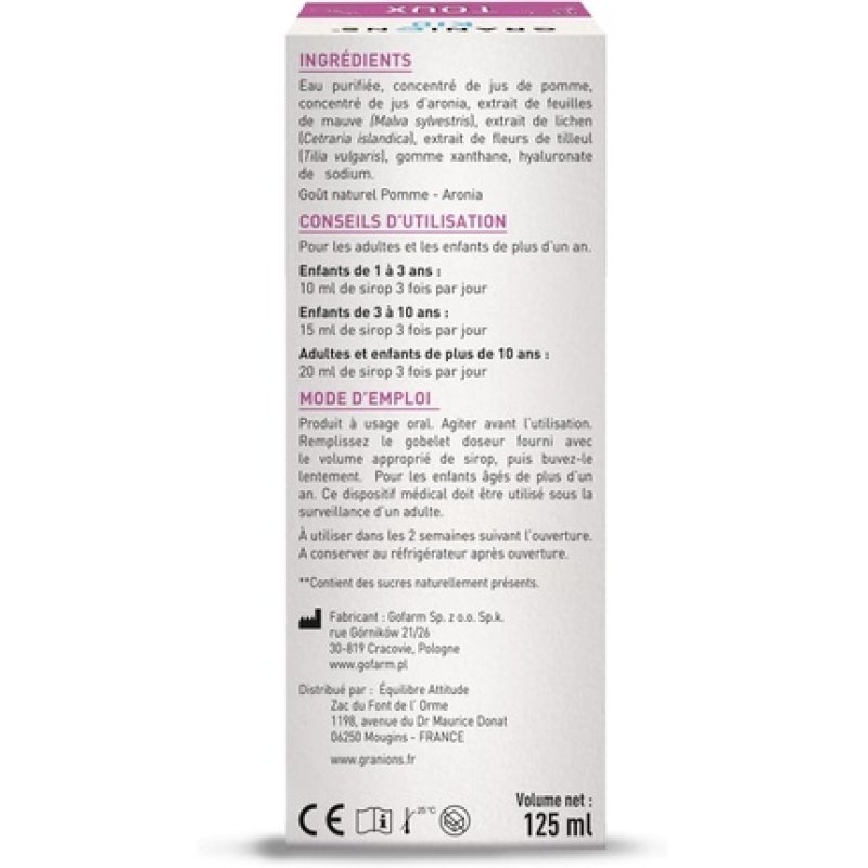 Granions Kid Cough 125ml