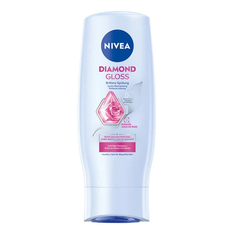 NIVEA Diamond Gloss Non-professional hair conditioner 200 ml Women