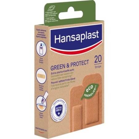 Hansaplast Plasters Green And Protect 20 Pieces