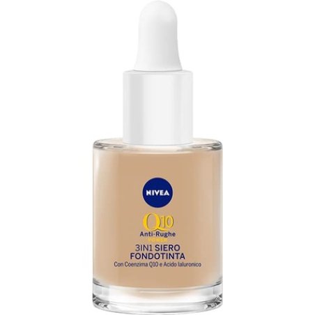 Q10 Anti-Wrinkle Power 3in1 Serum Foundation Light B Medium