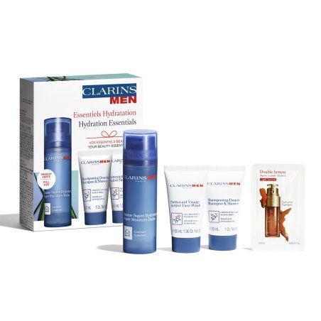 Clarins Men Essentiels Hydration Set - A Perfect Gift Set For Hydration Care For Men