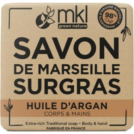 Mkl Green Nature Savon De Marseille Argan 100g