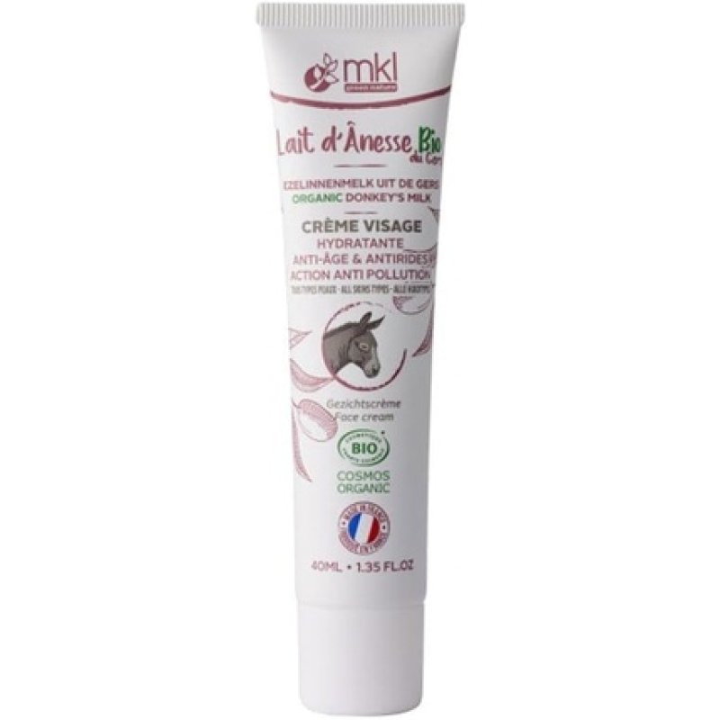 Mkl Green Nature Organic Donkey Milk Face Cream 40ml