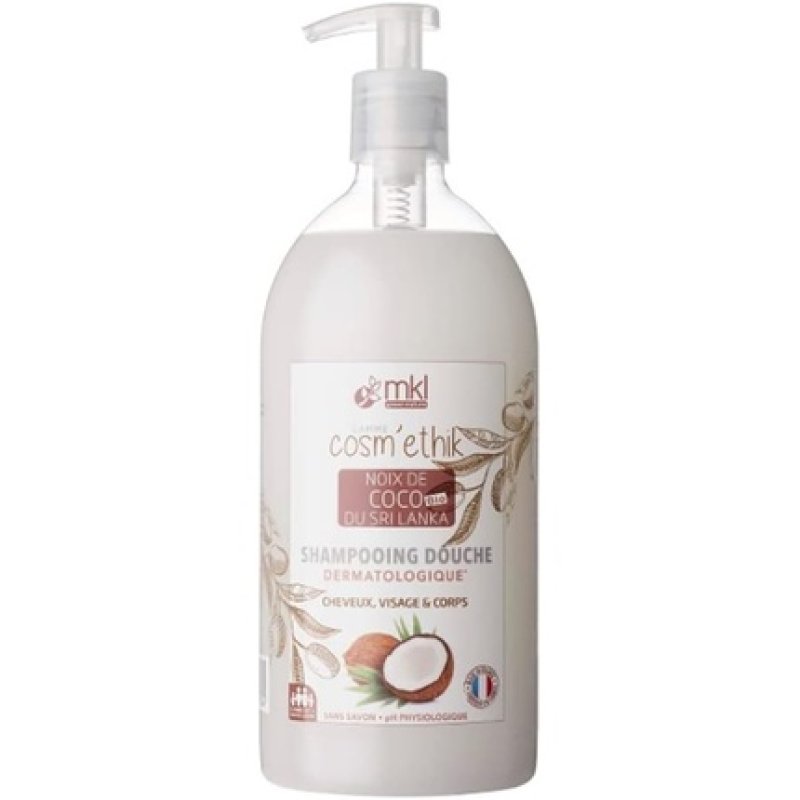 Mkl Green Nature Cosm'ethik Surgras Shower Gel Sri Lanka Coconut 1L