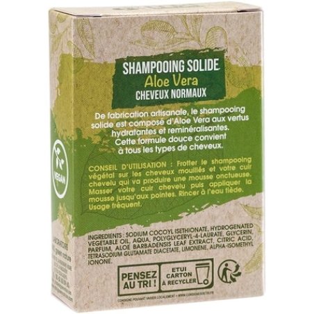 Mkl Green Nature Aloe Vera Solid Shampoo for All Hair Types 65g