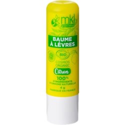 Mkl Green Nature Organic Lip Balm 4g - Lemon
