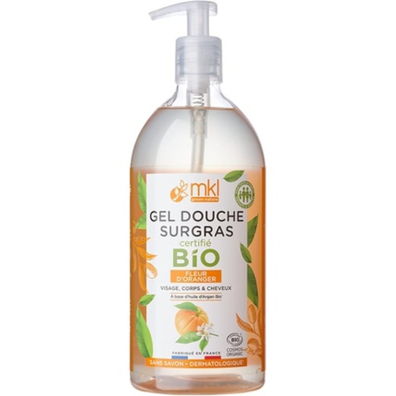 Mkl Green Nature Ultra-Rich Shower Gel Orange Blossom 1L