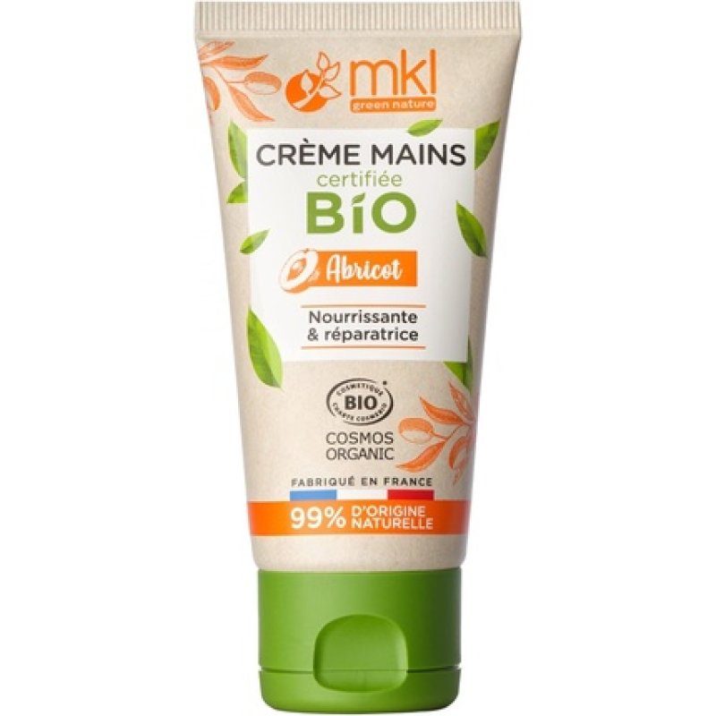Mkl Green Nature Organic Apricot Hand Cream 50ml