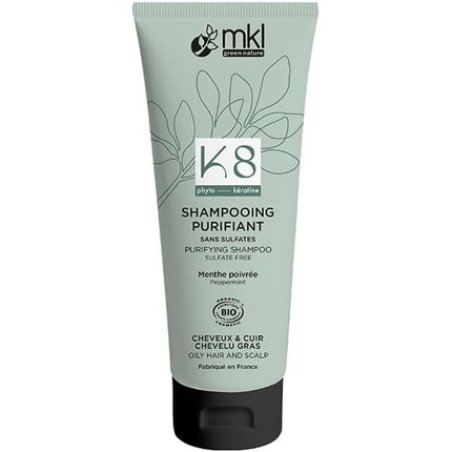 Mkl Green Nature Organic Purifying Shampoo 250ml for Oily Hair