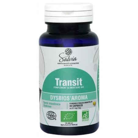 Salvia Nutrition Dysbios'aroma Transit Bio 40 Capsules