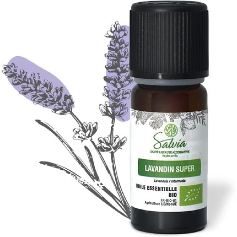 Salvia Organic Super Lavandin Essential Oil 100% Pure Natural Chemotyped