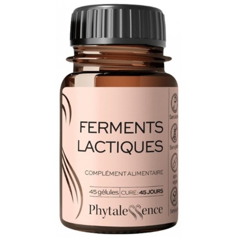 Phytalessence Lactic Acid Fermenter Dietary Supplement 45 Capsules