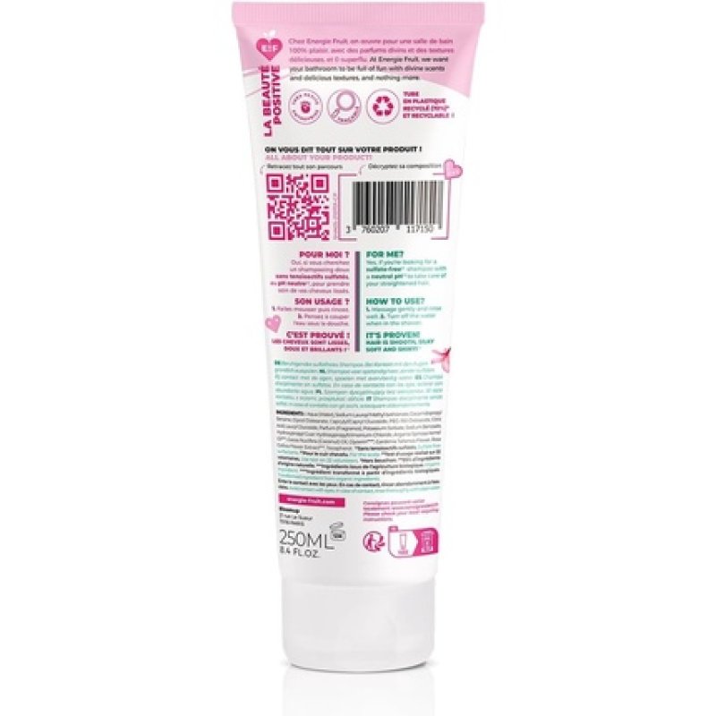 Energie Fruit Supra-Liss Monoi Rose Shampoo 250ml