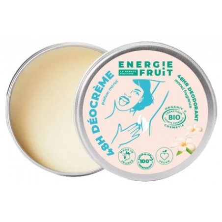 Energie Fruit 48h Deodorant Cream Parfum Monoi Bio 45g