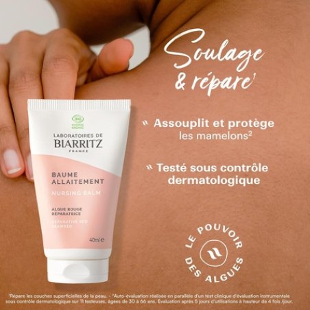 Organic Breastfeeding Balm from Biarritz Laboratories