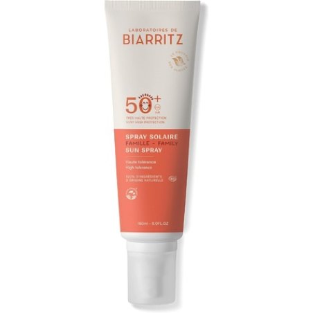 Laboratoires De Biarritz Sunscreen Spray SPF 50 Certified Organic