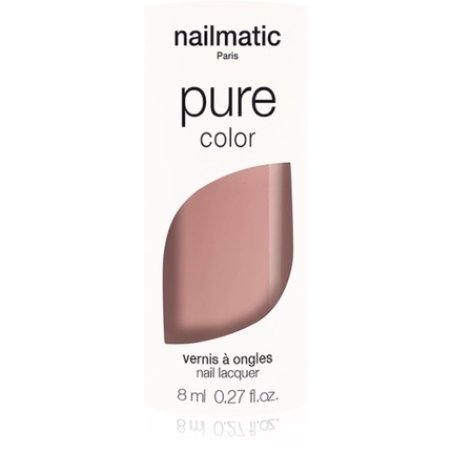 Nailmatic Pure Color Nail Polish - Beige Rose / Pink Beige, 8 ml