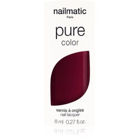 Nailmatic Pure Color Nail Polish - Grace-Rouge Noir / Black Red, 8 ml