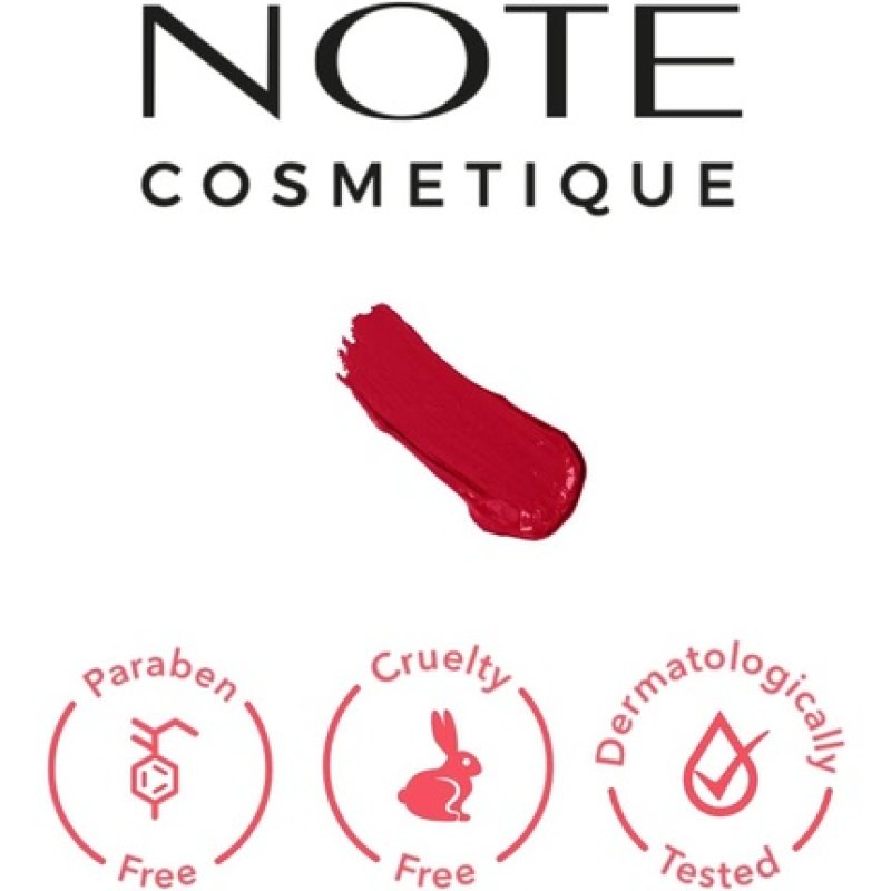 NOTE COSMETICS Mattever Lip-Ink Long-Lasting Kiss-proof Matte Lip Ink Plumping Highly Pigmented Lipstick Unpredictable