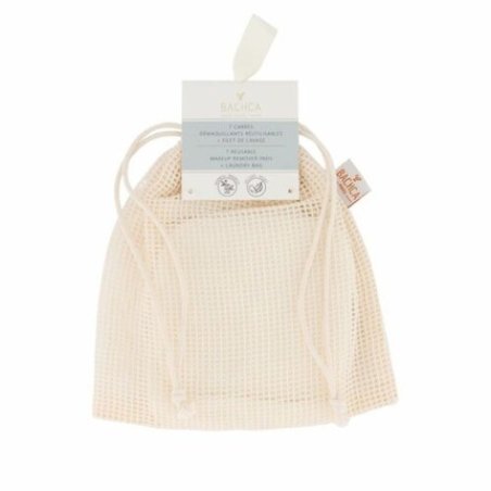 BACHCA PARIS Reusable Makeup Remover Pads with Laundry Bag