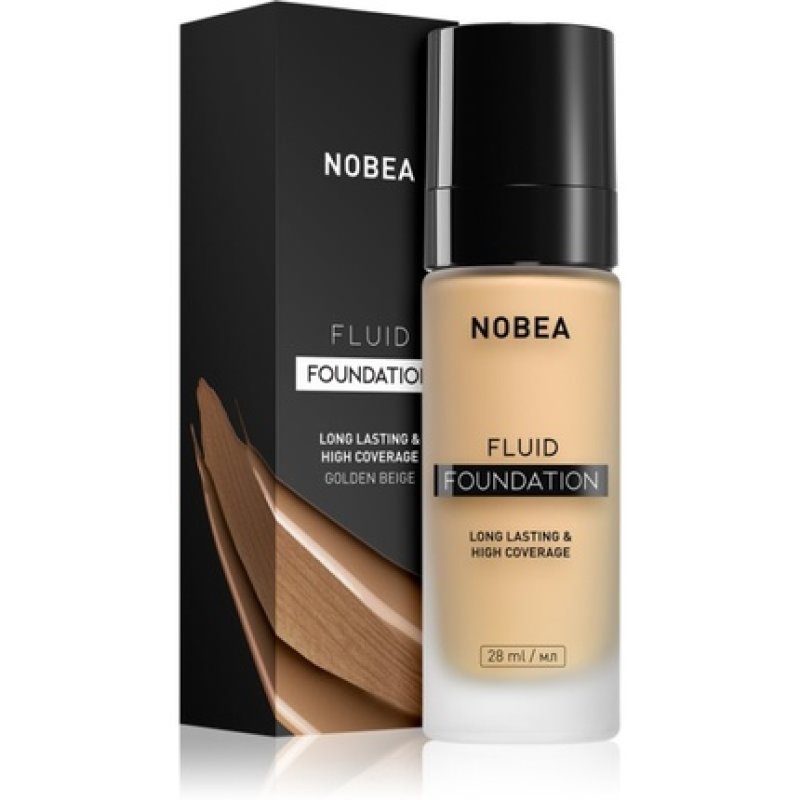 NOBEA Day-to-Day Fluid Foundation - 03 Golden beige, 28 ml