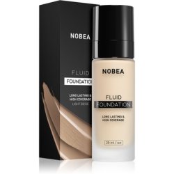 NOBEA Day-to-Day Fluid Foundation - 01 Light beige, 28 ml