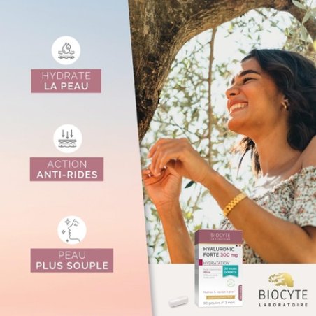 Biocyte Hyaluronic Forte Anti-Aging & Hydration Food Supplement