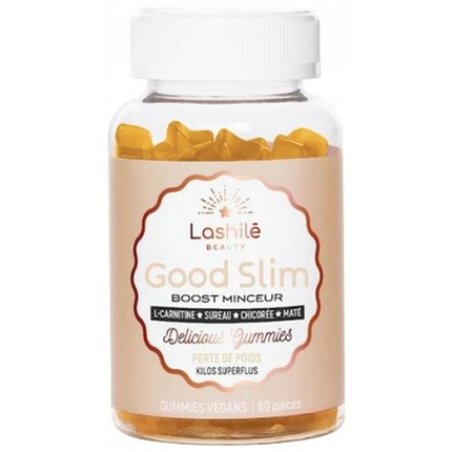 Lashile Beauty Good Slim Slimming Boost Weight Loss 60 Gummies