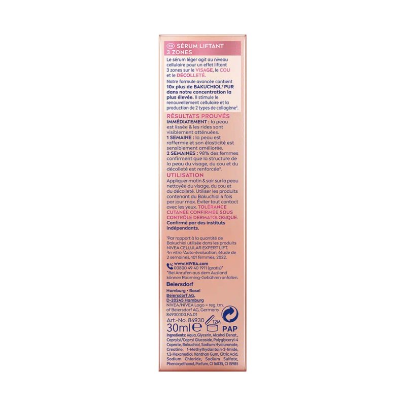 Nivea Cellular 3-Zone Lift 30ml PK