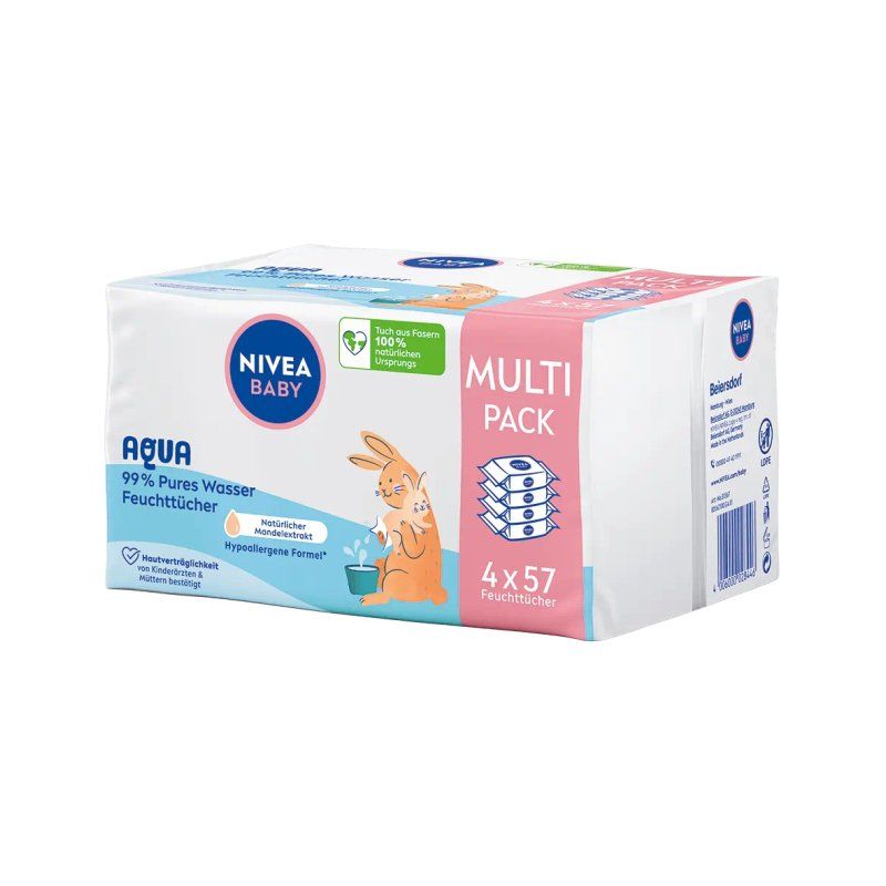 NIVEA BABY Aqua baby wipes 228 pc(s)
