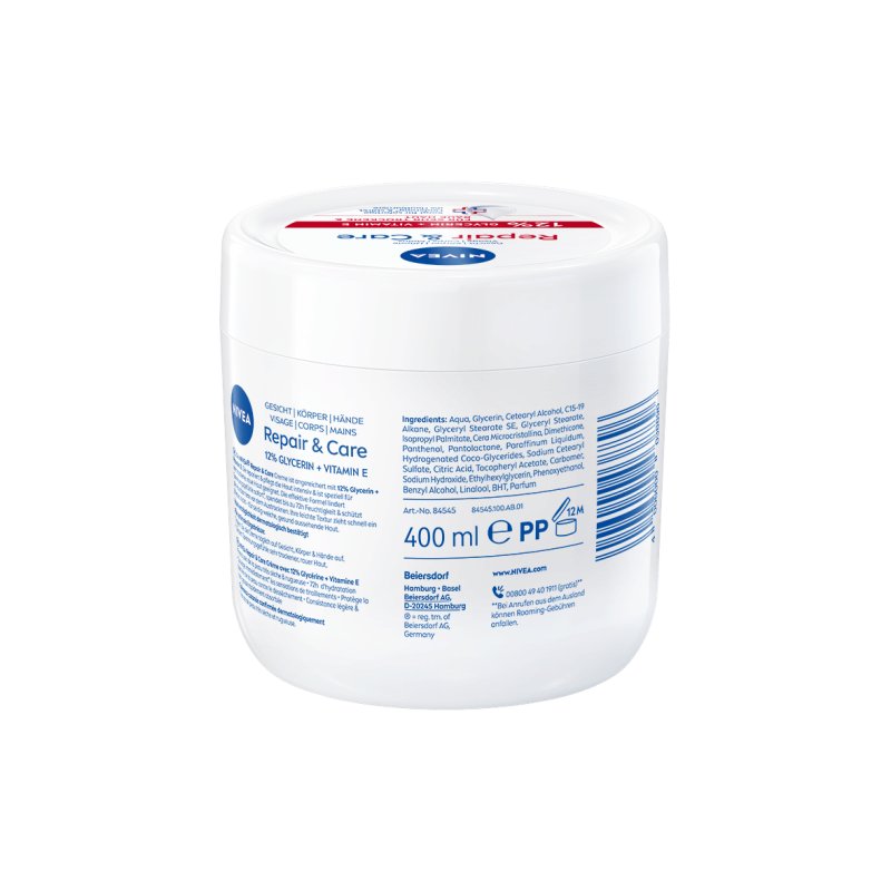 NIVEA Repair & Care Intensive Repair 400 ml Crème Unisexe