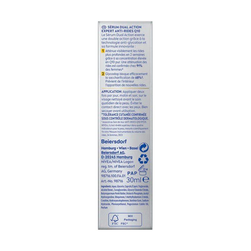 NIVEA Sérum Dual Action Q10