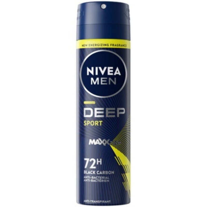 Nivea Men Deep Sport Anti-Transpirant Spray 150 Ml