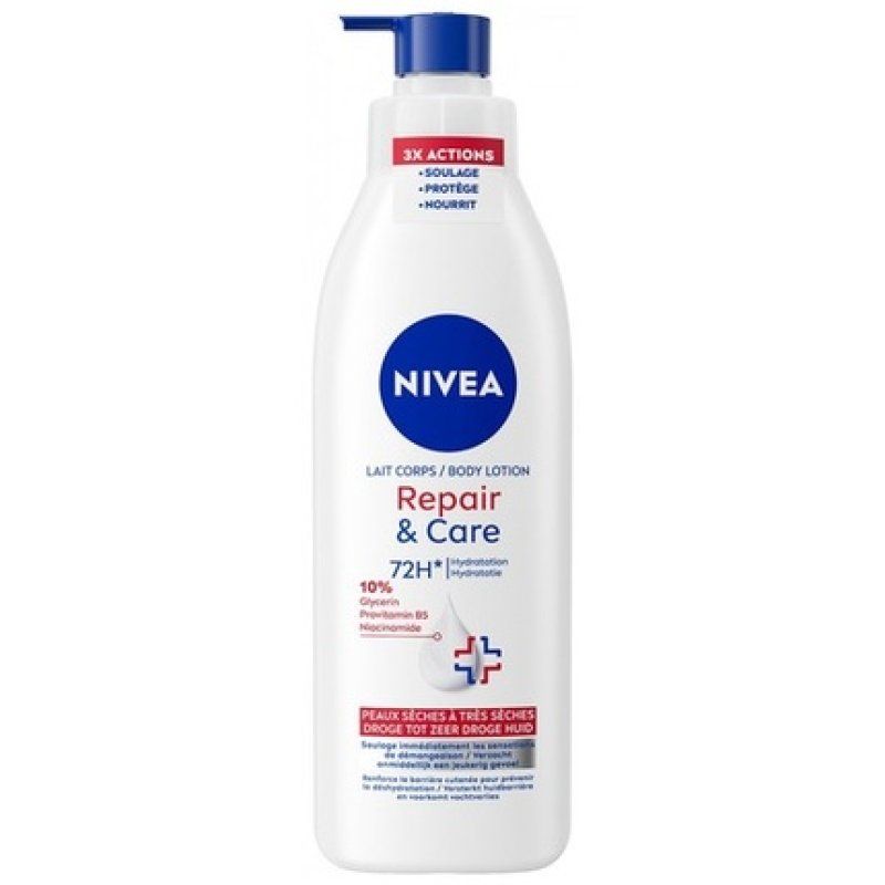 Nivea Repair & Care Body Milk 72h 10% Glycerin 250ml
