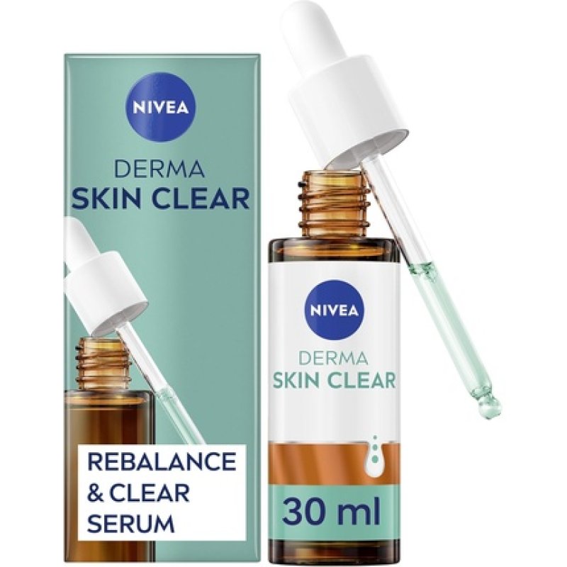 Nivea Derma Skin Clear Serum 30ml - Specially Formulated for Clear Skin