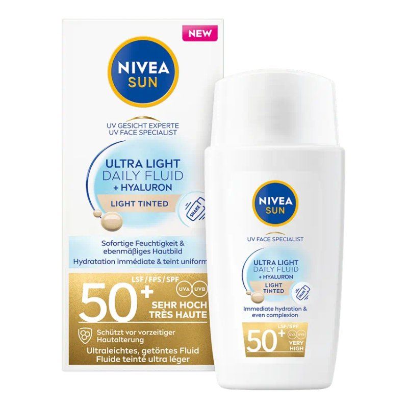 NIVEA 4006000172378 sunscreen Sunscreen fluid Face 50 Adults